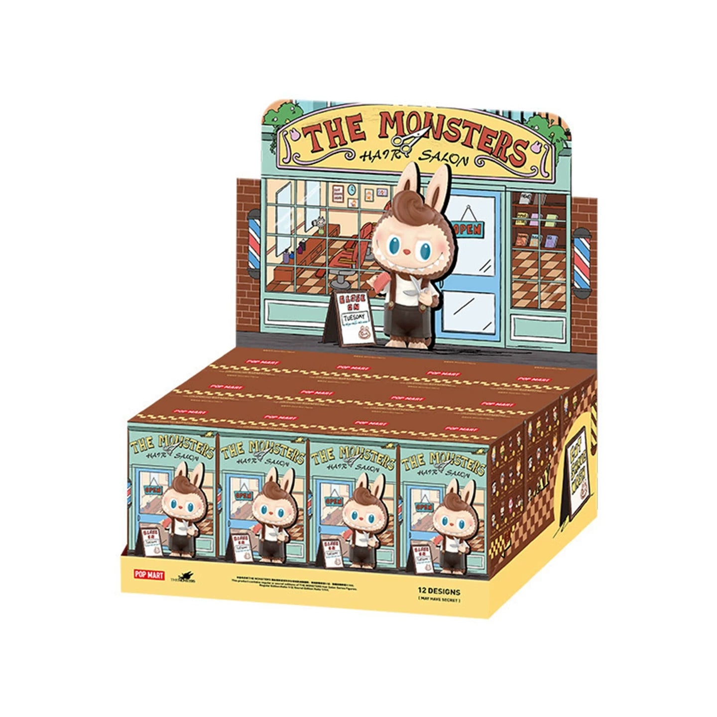 POPMART The Monsters Hair Salon series figure blindbox(Cat144)
