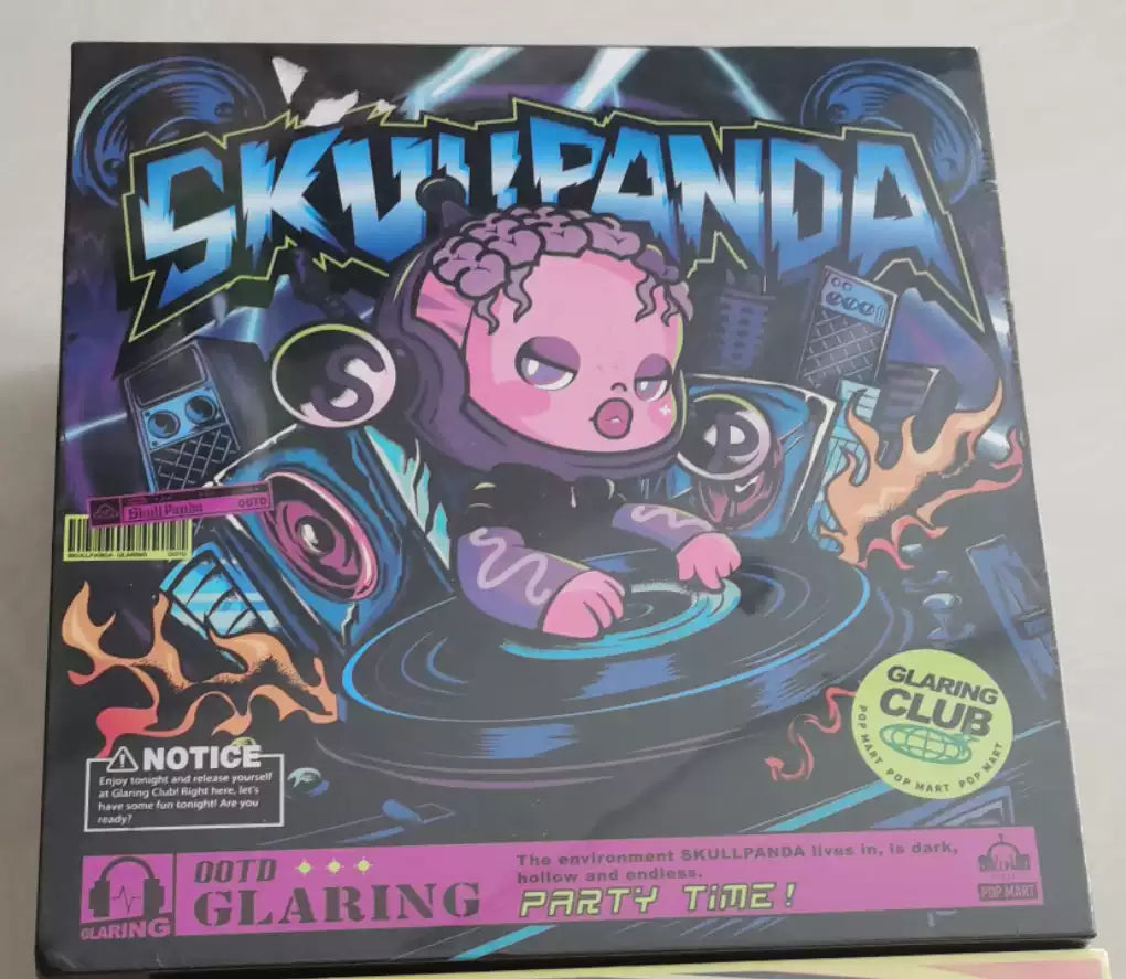 Skullpanda OOTD Glaring figure skullpanda limited figure(Cat109)