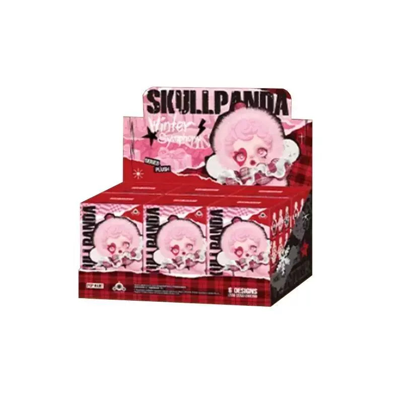 SKULLPANDA  V1 Winter Symphony plush doll blind box skullpanda plush blindbox(Cat142)