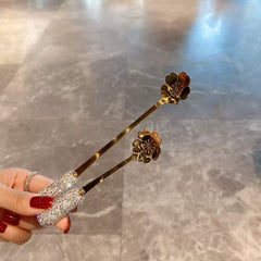 Bling Rhinestone Long Handle Coffee Spoon ✨ Cute Stainless Steel Stirrer——US