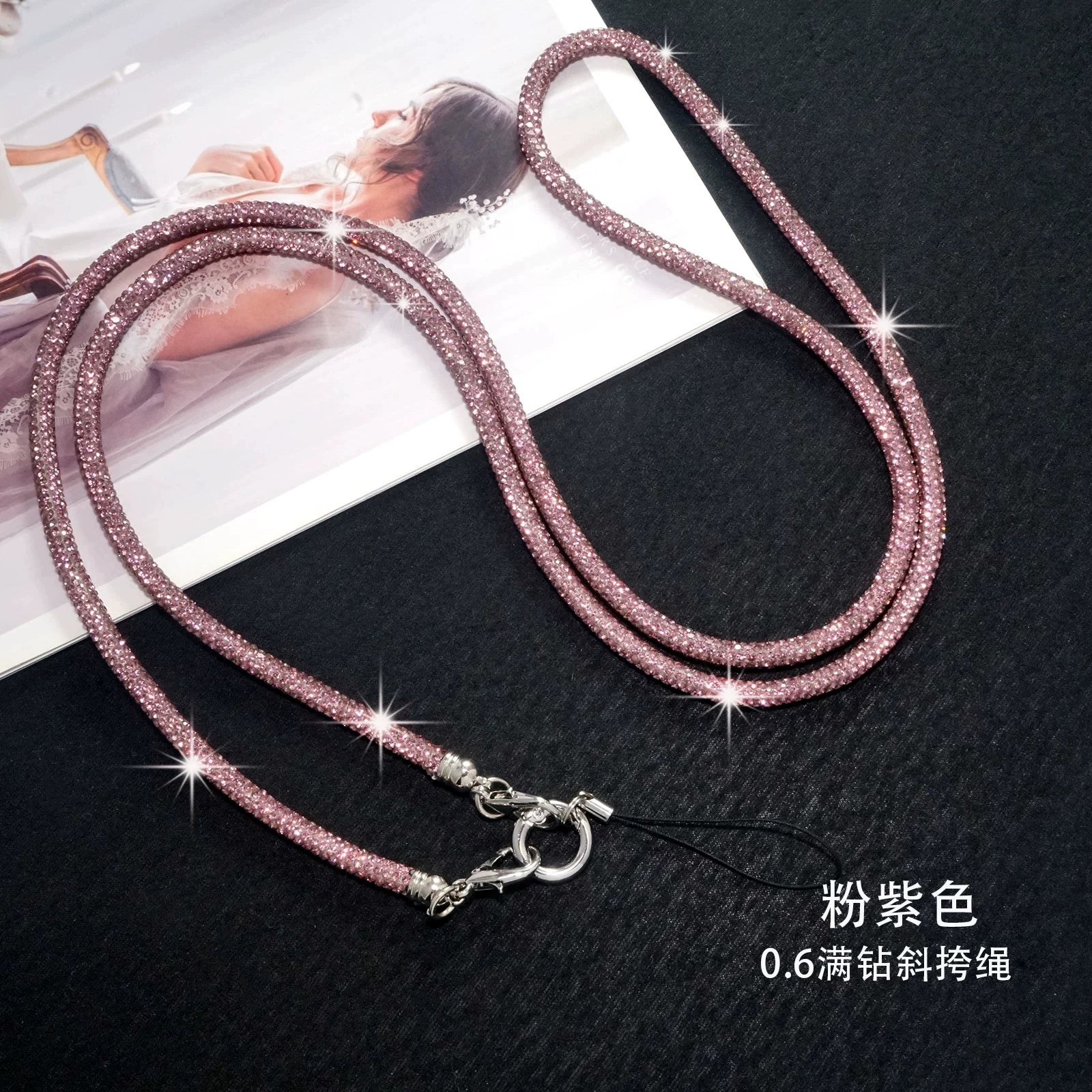 Luxury Bling Rhinestone Crossbody Chain ✨——US