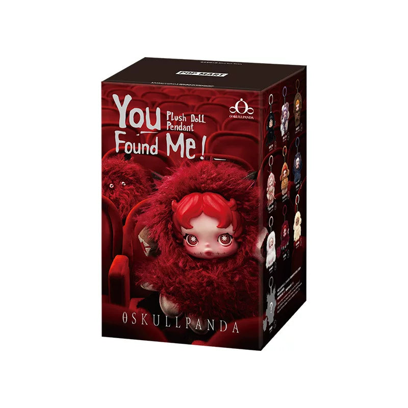 Skullpanda v3 You Found Me  Series Vinyl skullpanda blindbox plush(Cat108)