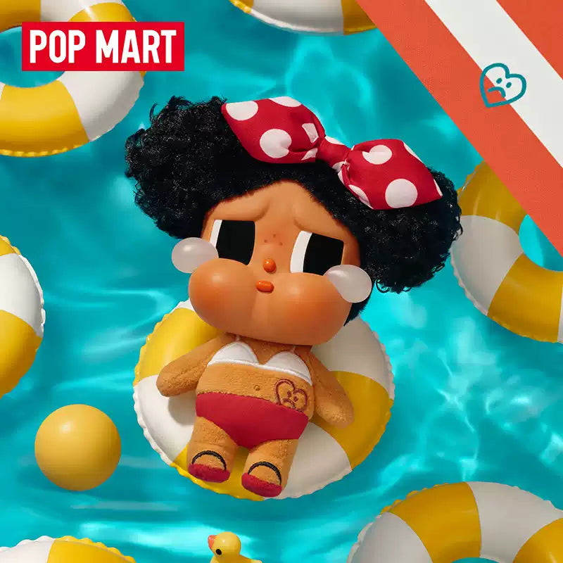 (Cat10138)Crybaby Vacation Mode on plush vinyl series pendant