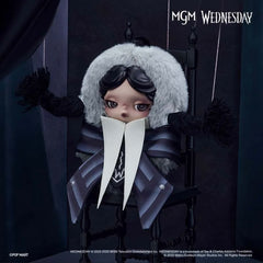 (Cat10133)SKULLPANDA X  Wednesday Plush(Nevermore Academy Uniform Version)- peorder