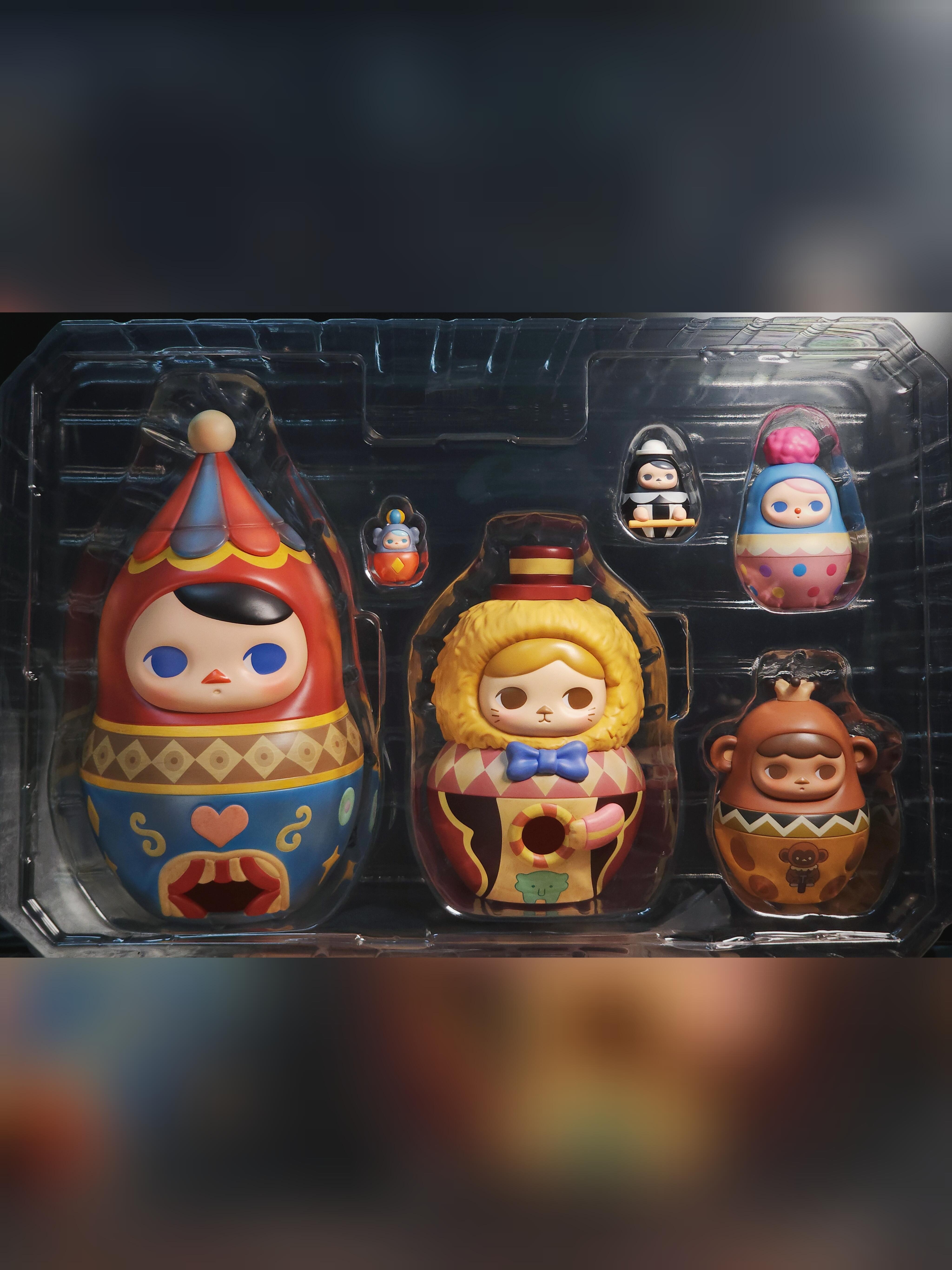 PUCKY STACKING DOLL FIGURINE
