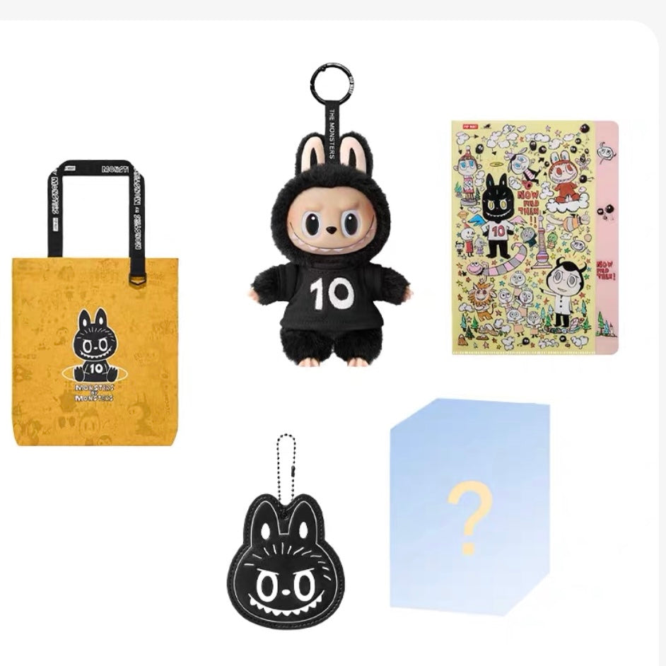 (Cat10129)The Monsters Labubu 10th Anniversary Exhibition Products