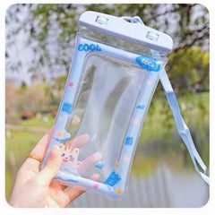 Mobile phone waterproof bag with airbag touch screen drifting swimming equipment underwater photography special mobile phone bag