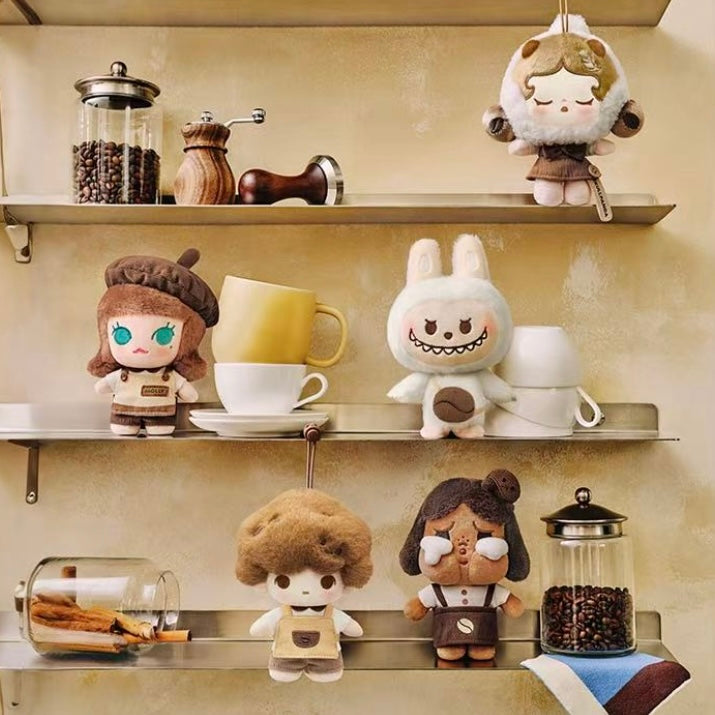 Bubble Cute Grain Coffee Factory Series Plush Pendant(preorder)