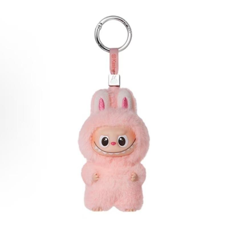 (N-Z)Labubu v4 The Monsters Pin for Love Series-Vinyl Plush Pandent Blind Box(Cat101)