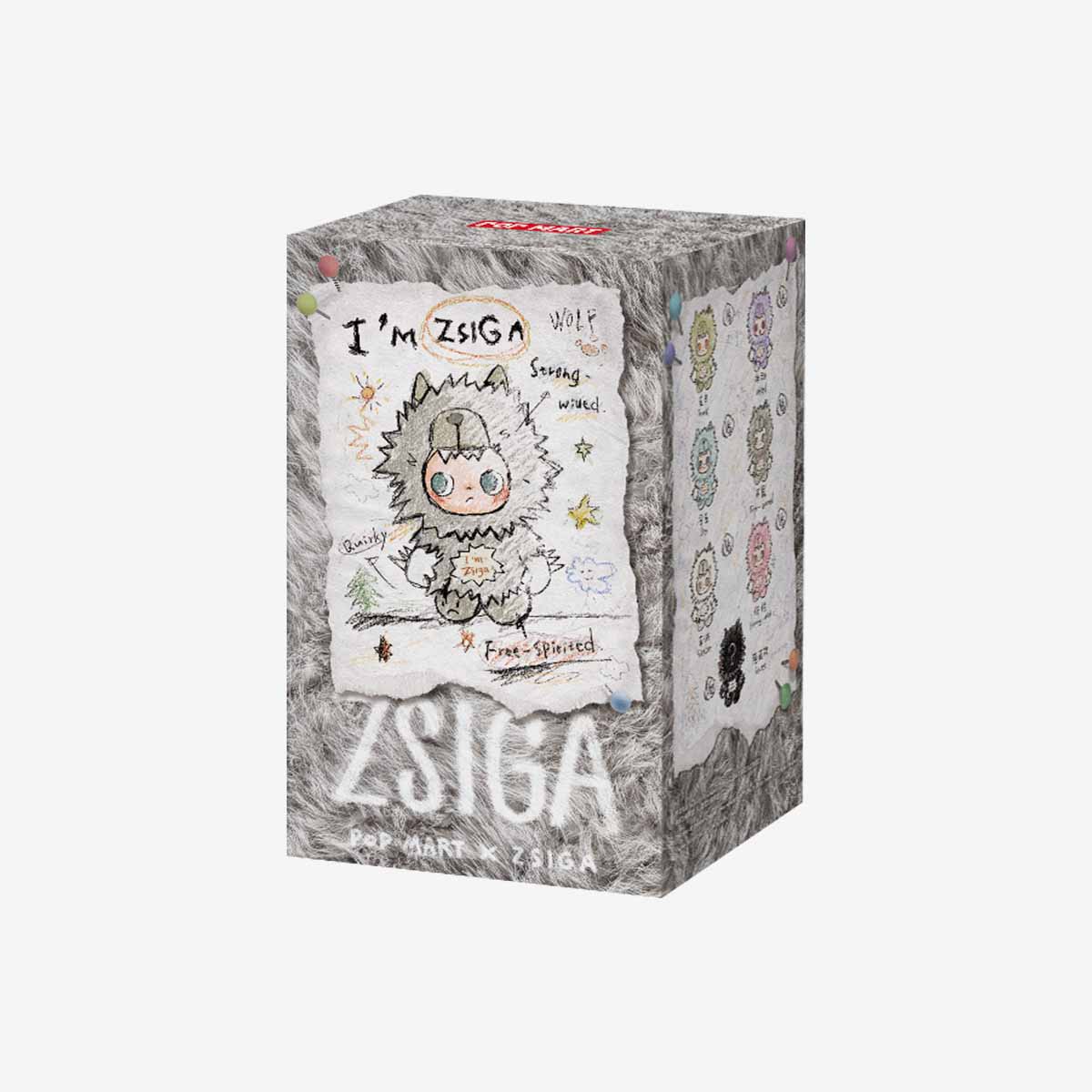 ZSIGA I'm Zsiga Series-Vinyl Plush Pendant blindbox (Cat134)