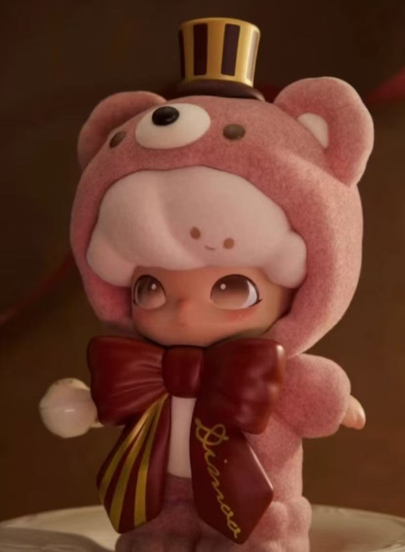 (Cat10201)Dimoo Strawberry latte bear