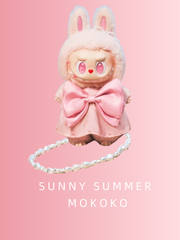 (Cat10098)Sunny Summer Mokoko  - Mokoko Vinyl Plush Pendant (pre-order)