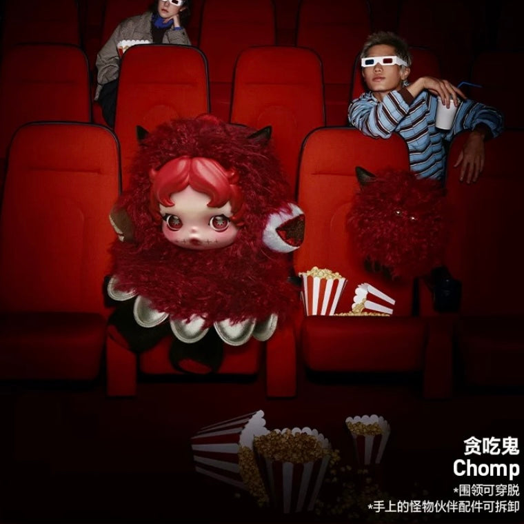 (Cat10108)Skullpanda v3 You Found Me  Series Vinyl Plush Pendant