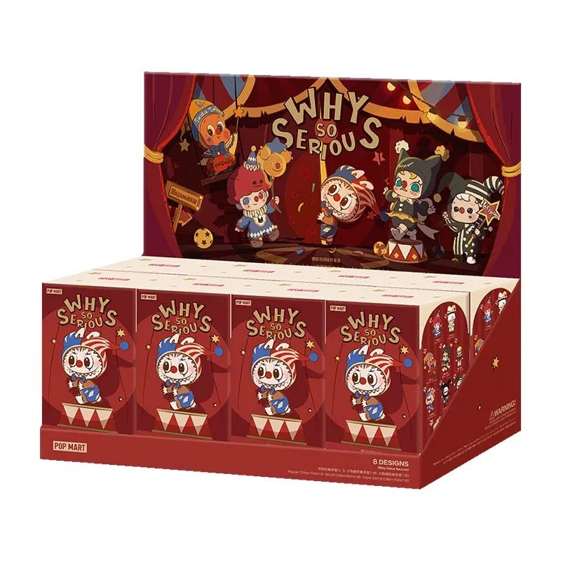 (Cat10116)WHY so SERIOUS Series - Enamel Plush Hanging Blind Box